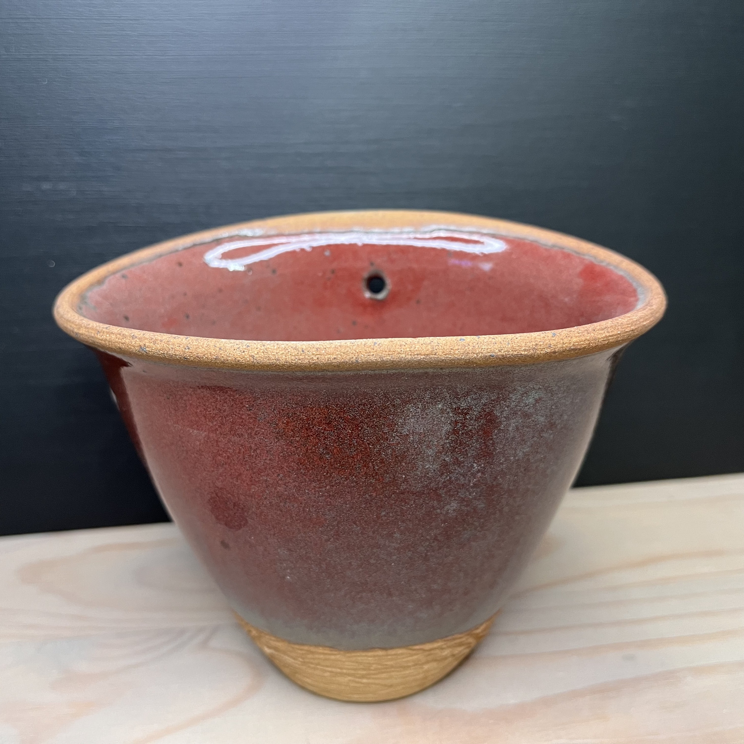 vase mural en grès