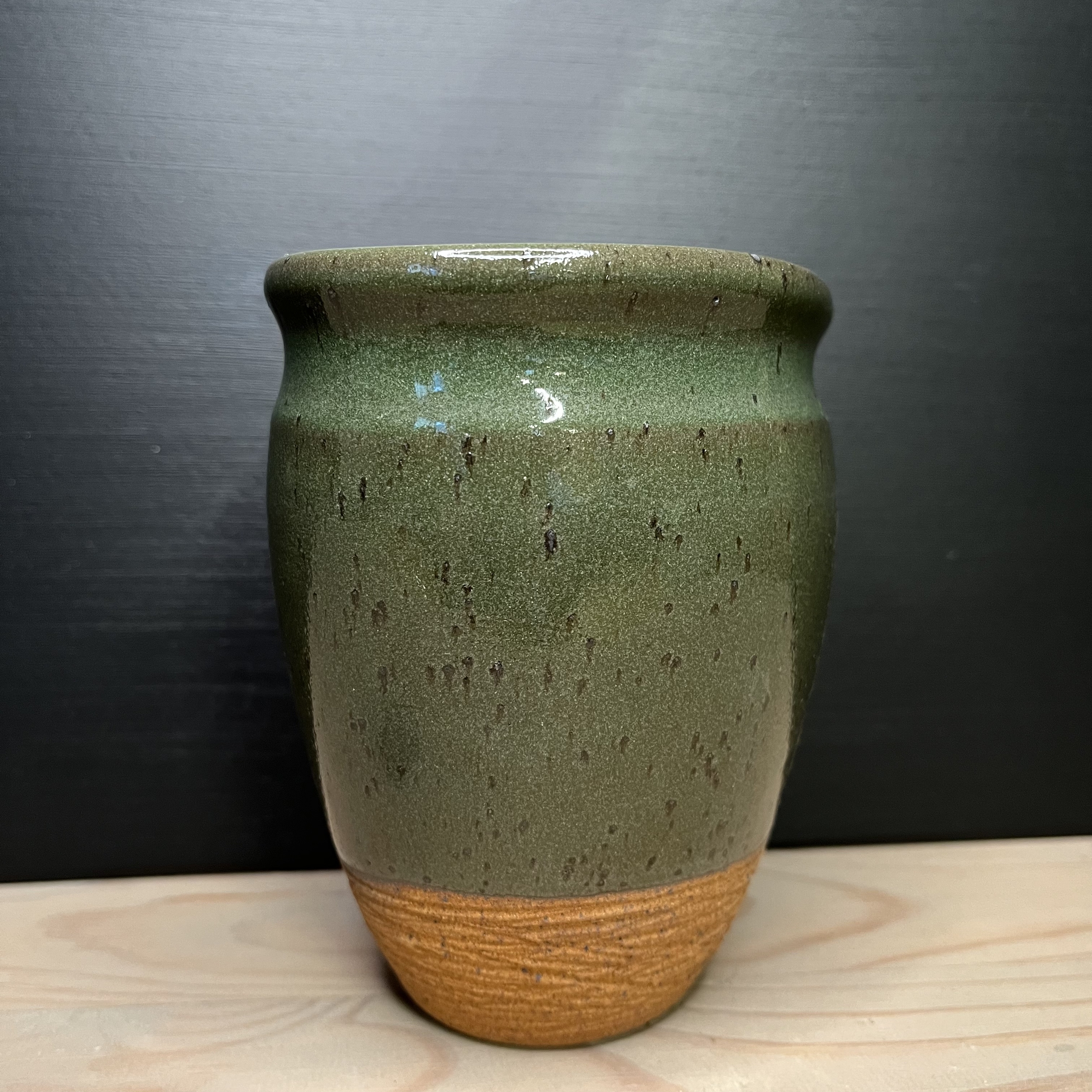 vase mural en grès