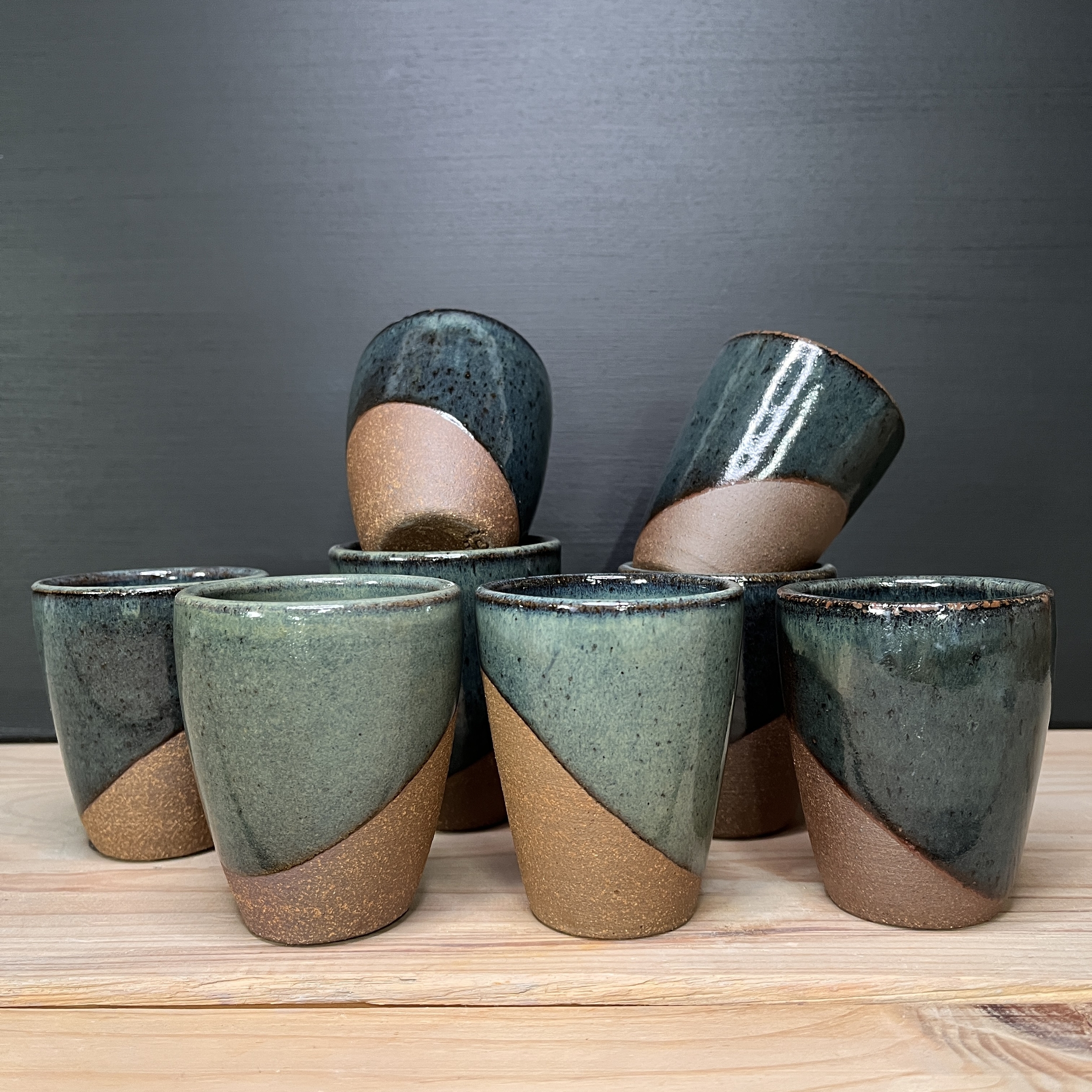 tasses en grès