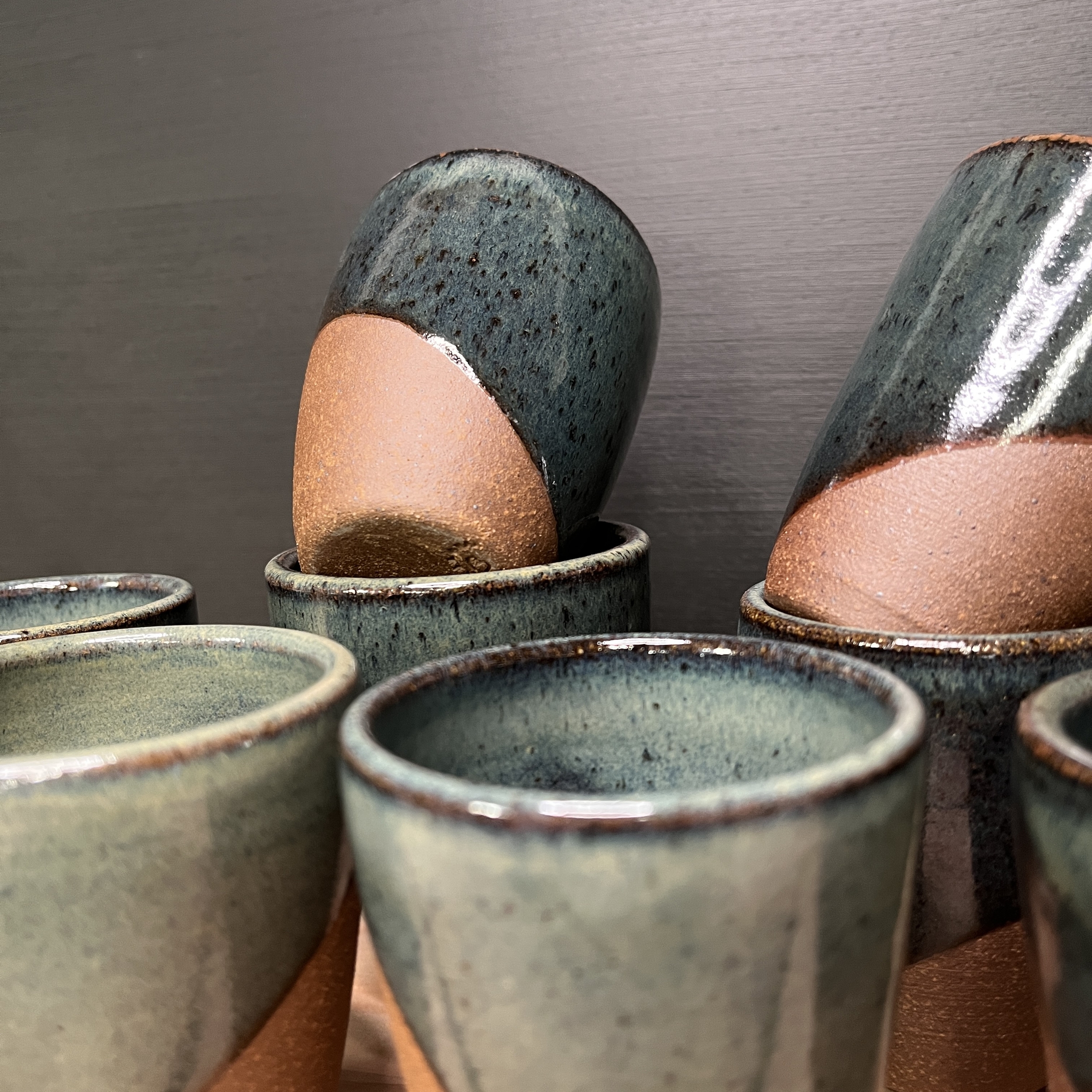 tasses en grès