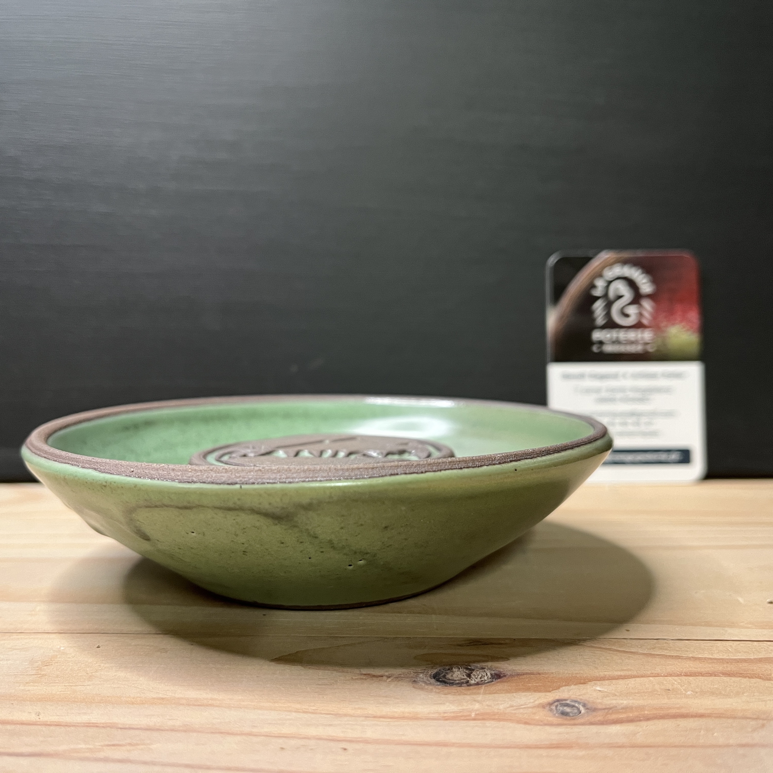 Porte-savon vert PSR07#2