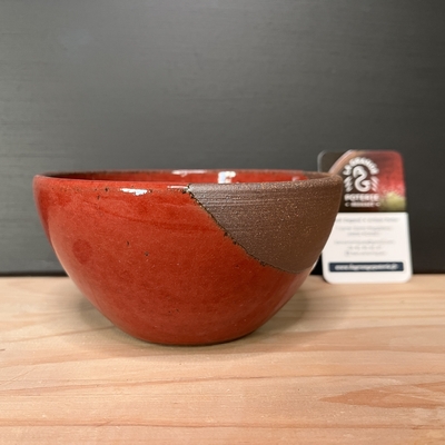 bol en grès rouge