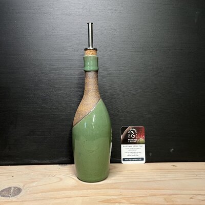 huilier vert en grès