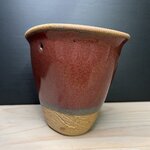 vase mural en grès