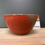 bol en grès rouge de cuivre