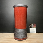Vase Diabolo rouge de cuivre
