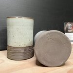 Duo de tasses blanches en grès DTD02#1