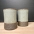 Duo de tasses blanches en grès DTD02