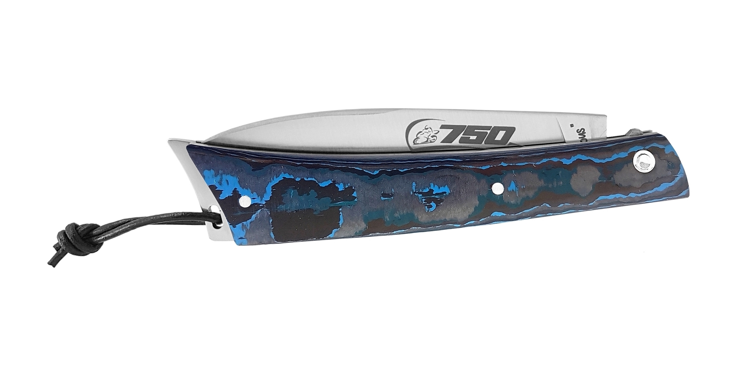 750 _F_ FAT CARBONE BLEU