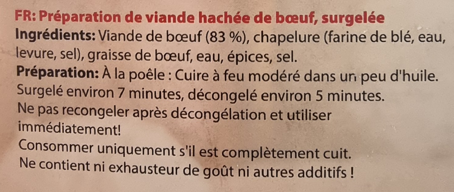 Ing kefta surgelé