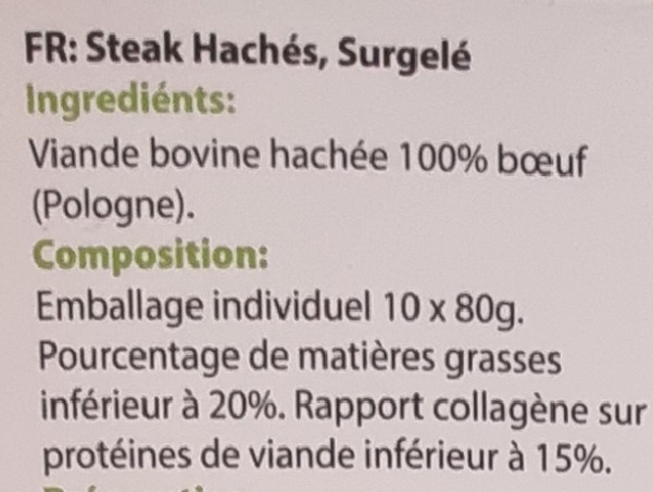 Ing steck pur boeuf