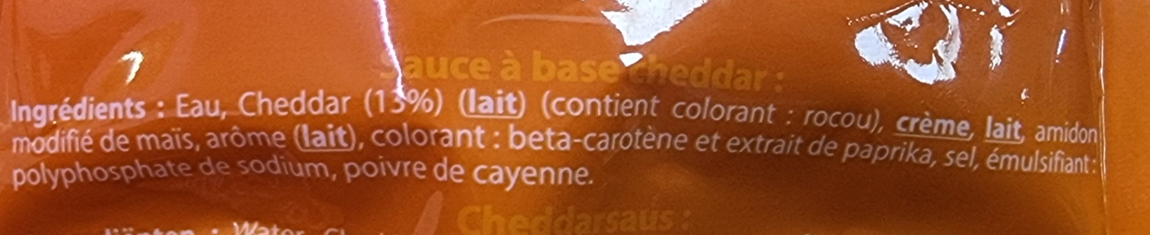 Ing_sauce cheddar