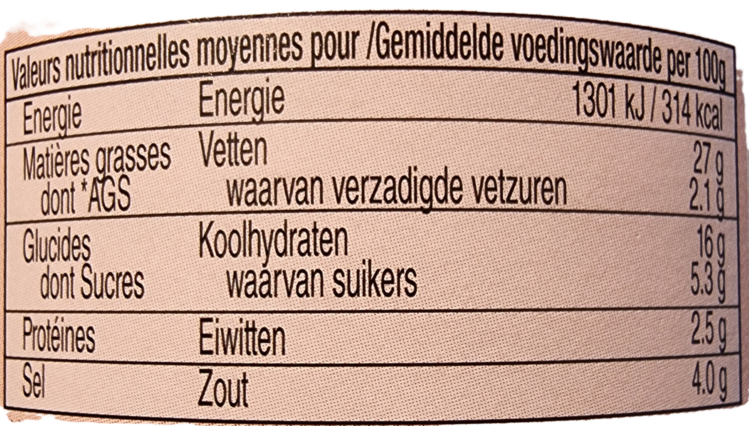 VN sauce américaine