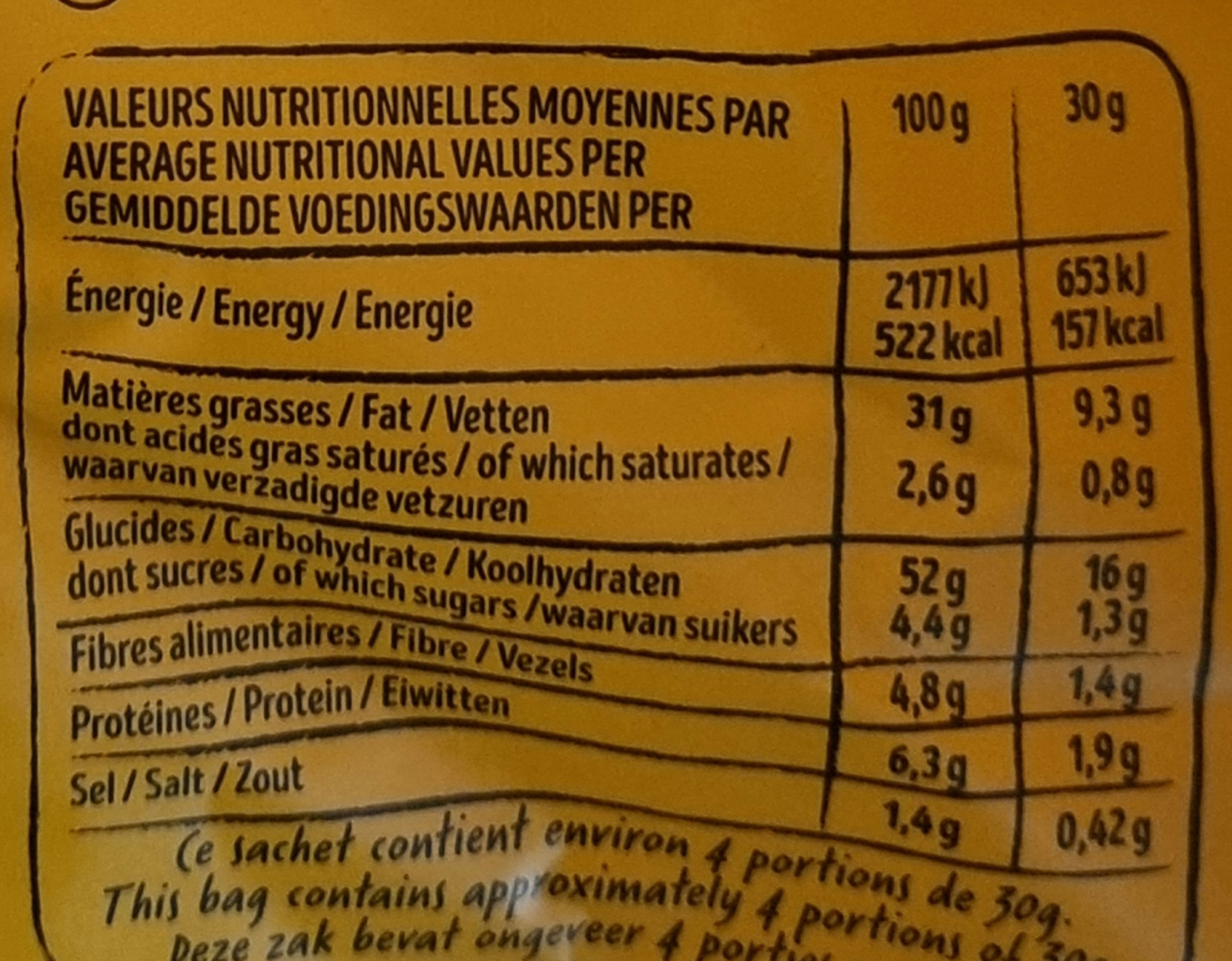 VN chips miel moutadre