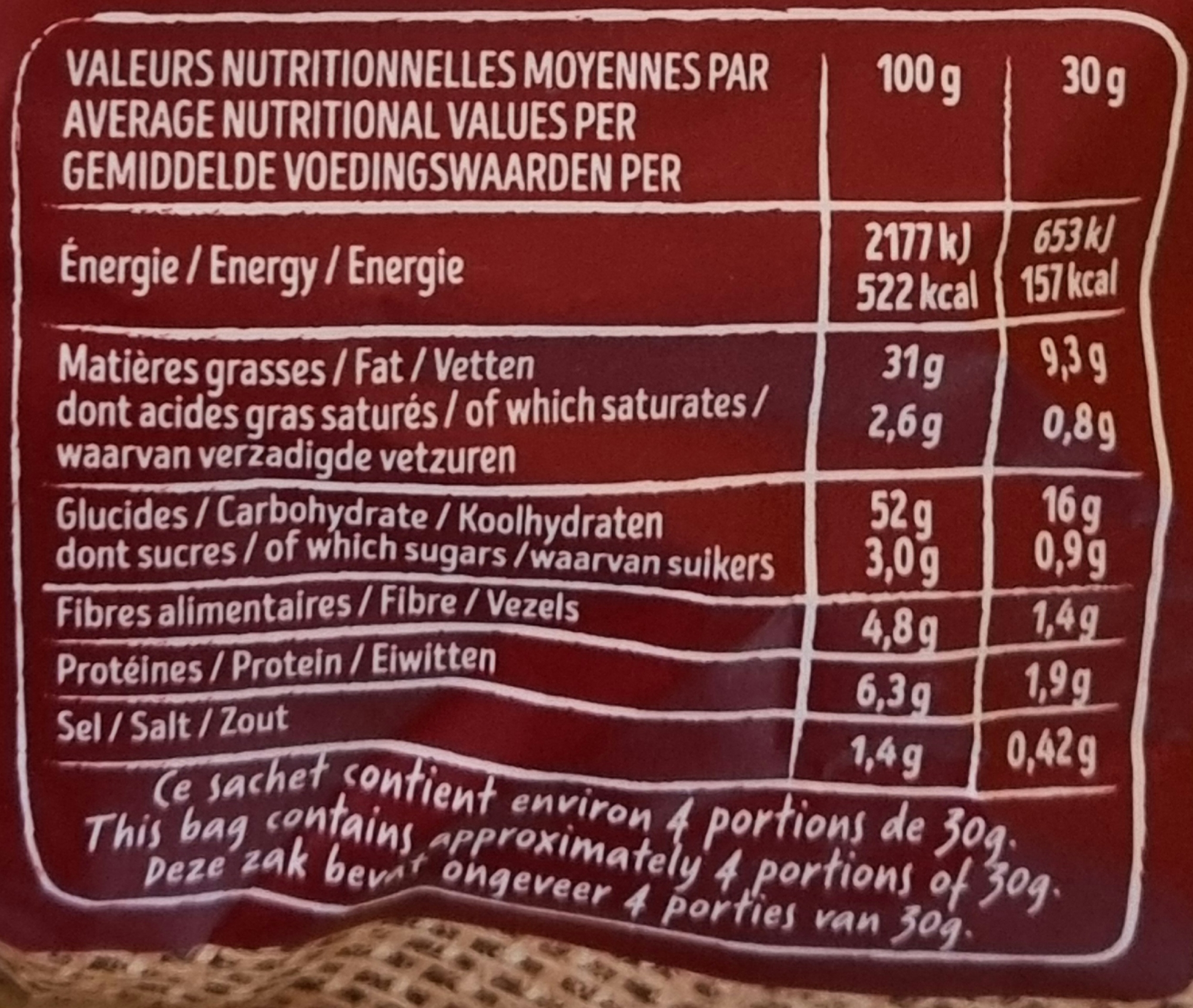 Vn chips cheddar ognon de roscoff
