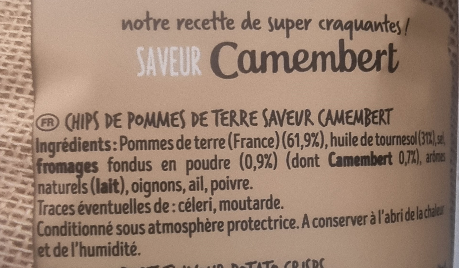 Ing chips camembert