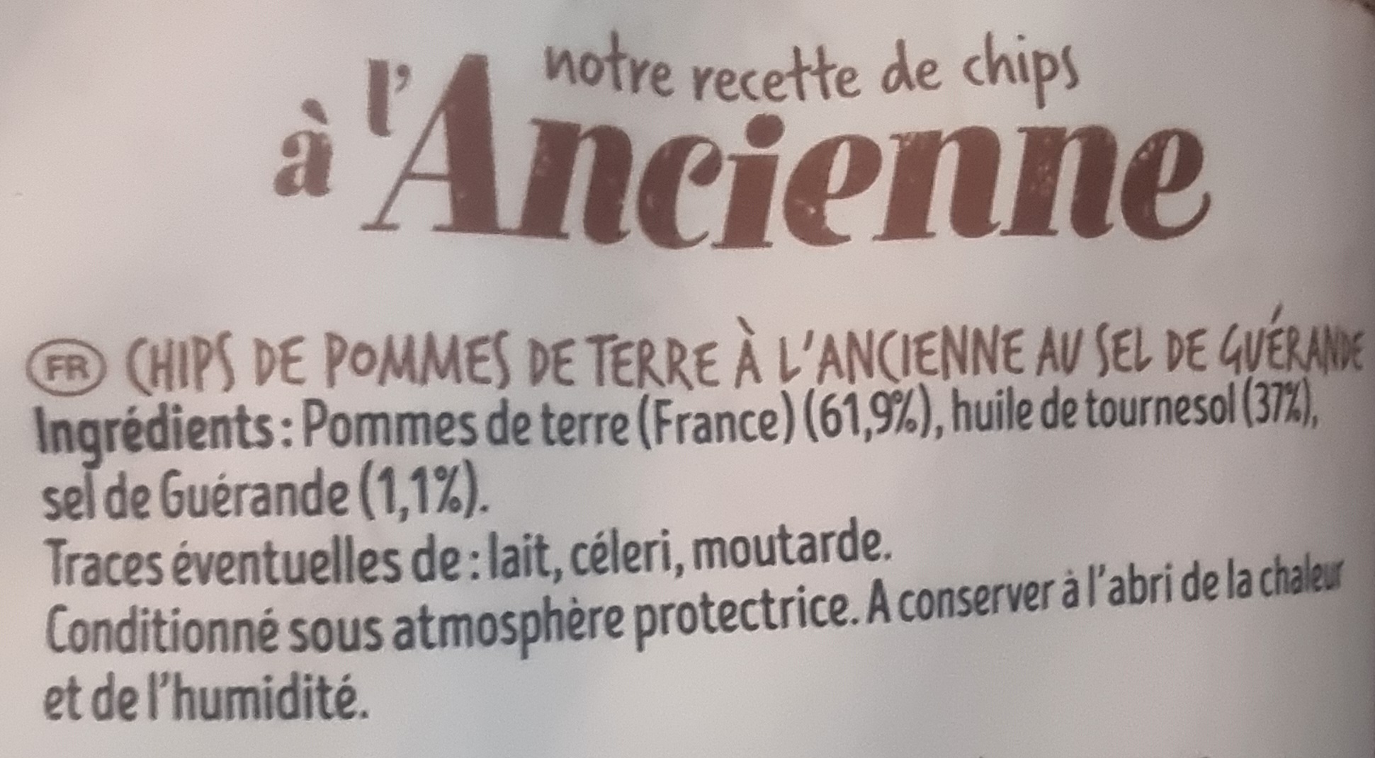 ING CHIPS A L ANCIENNE
