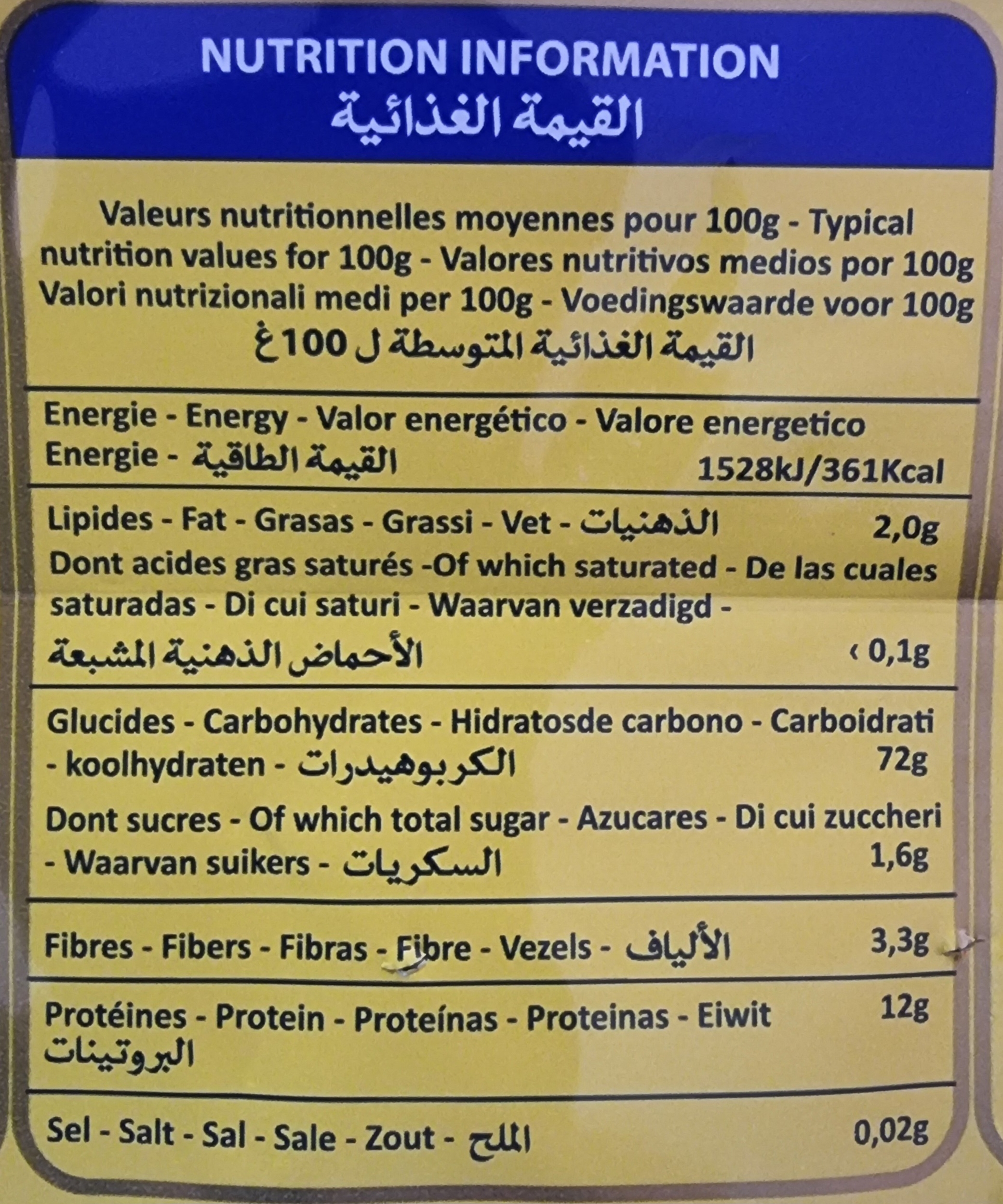 Vn couscous Dari