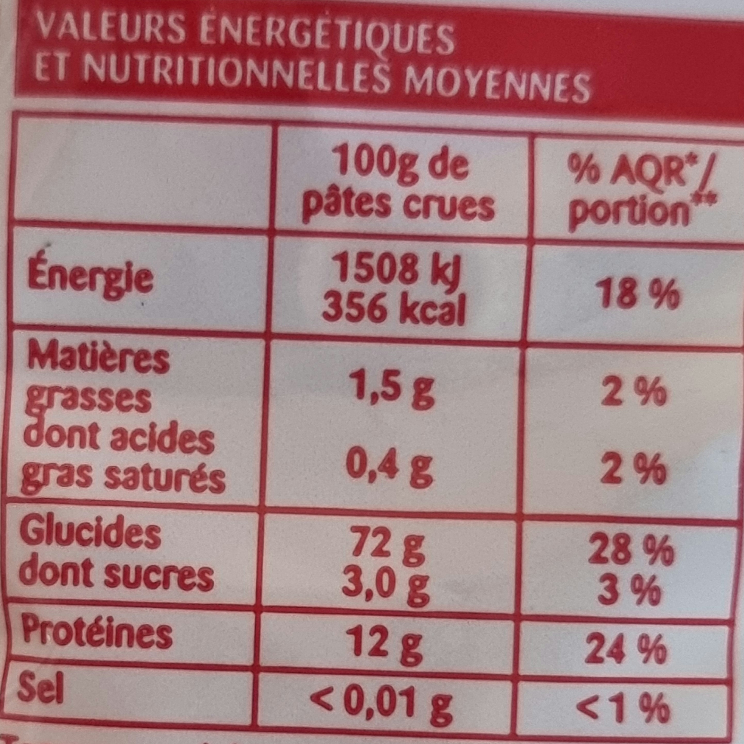 Vn Pates rayés Rochambeau 500g