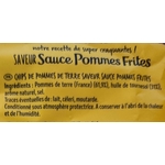 Ing chips sauce pomme frite