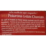 Ing chips poivron chorizo