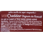 Ing chips cheddar oignon de roscoff