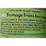 Ing chips Fromage frais et fines herbes