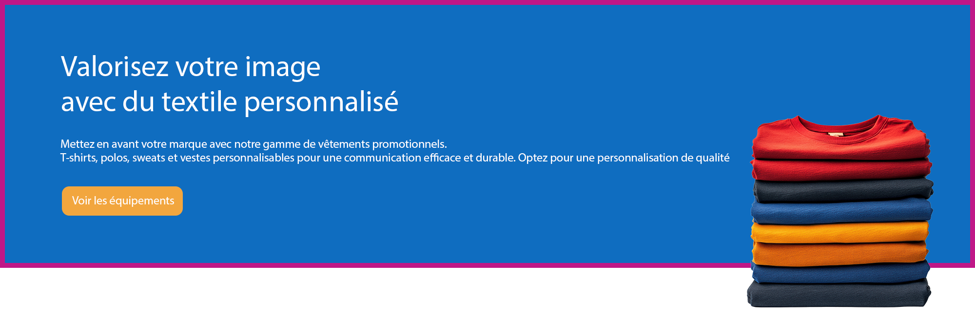 Textile promotionnelle