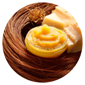 Beurre pour cheveux et corps