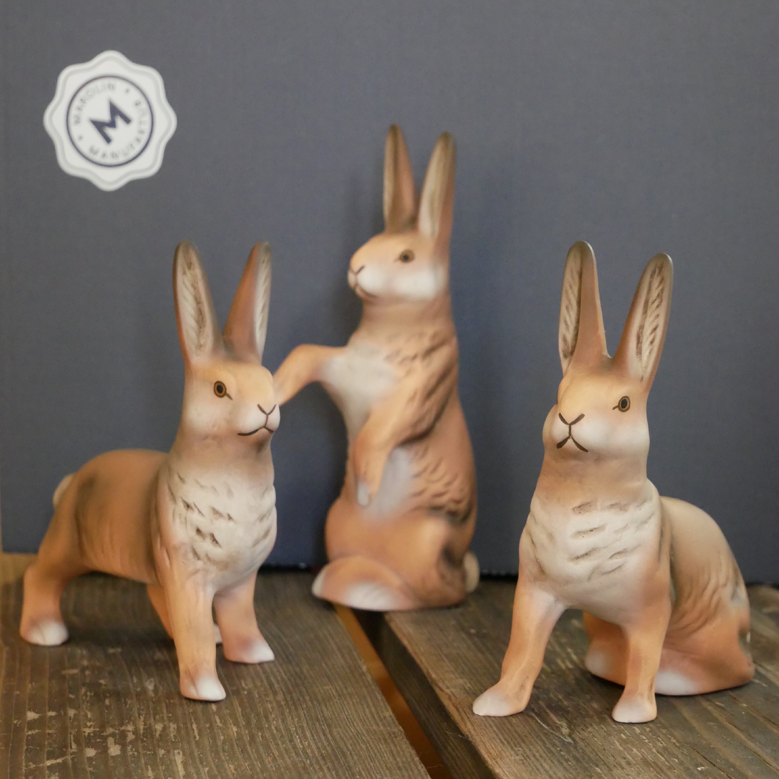 Trio lièvres de pâques - 18