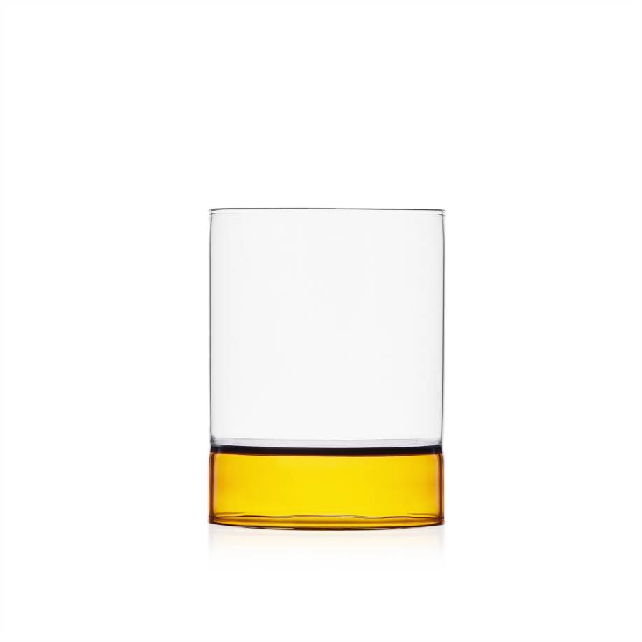 Bamboo Tumbler Amber Clear - 9312160