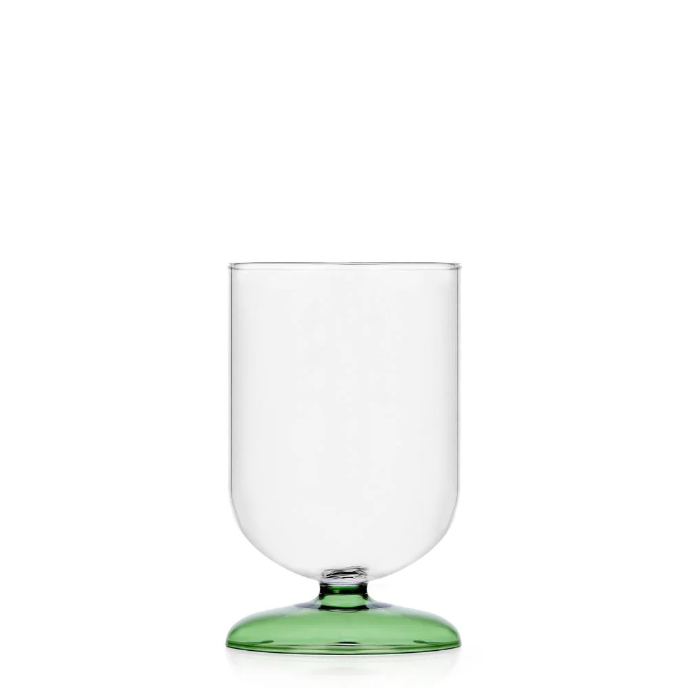 Bloom Stemmed Glass Light Green - 9313113