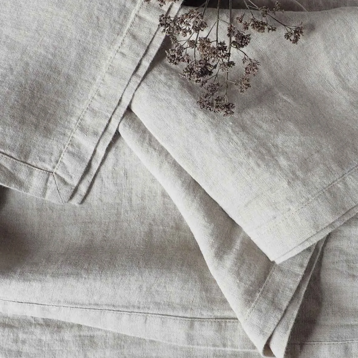 Nappe lin uni natural 1