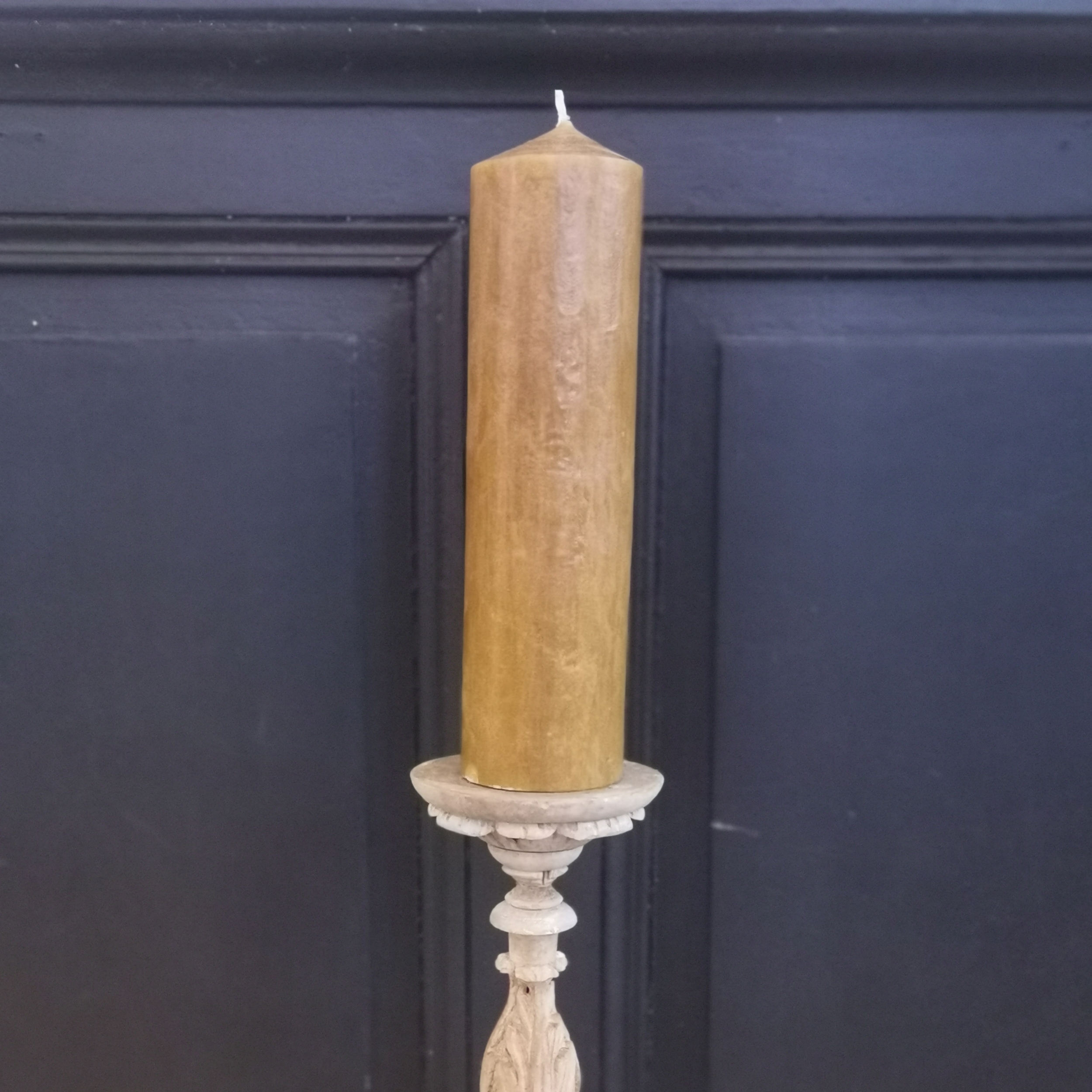 Cierge-cire-vieille-cire-7x25cm-ciergerie-des-premontres2