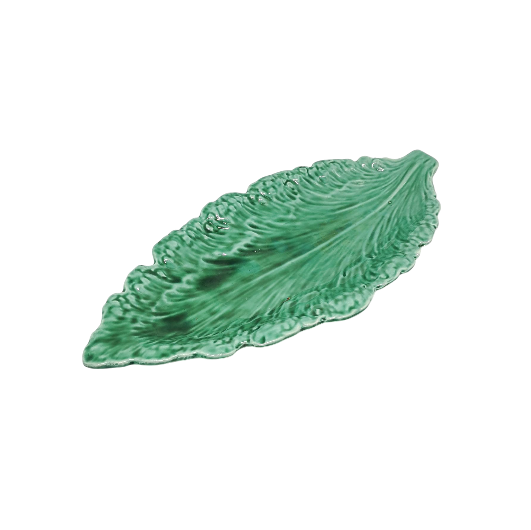 MR239-petit-plat-ravier-barbotine-sarreguemines-feuille-verte5