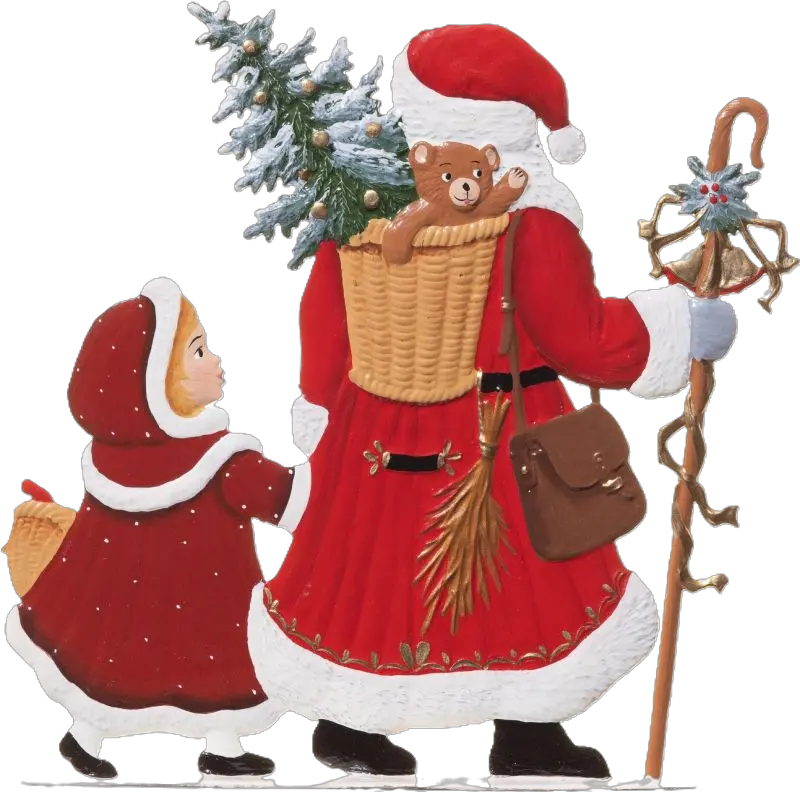 745009-BE-Père-Noël-et-enfant-en-étain-a-poser-wilhelm-Schweizer1