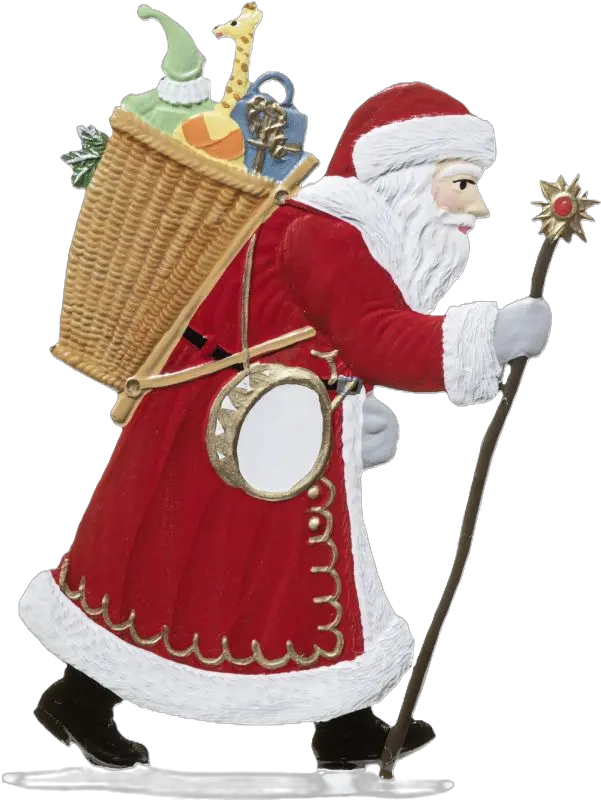 7450B-BE-Père-Noël-en-balade-en-étain-à-poser-Wilhelm-Schweizer