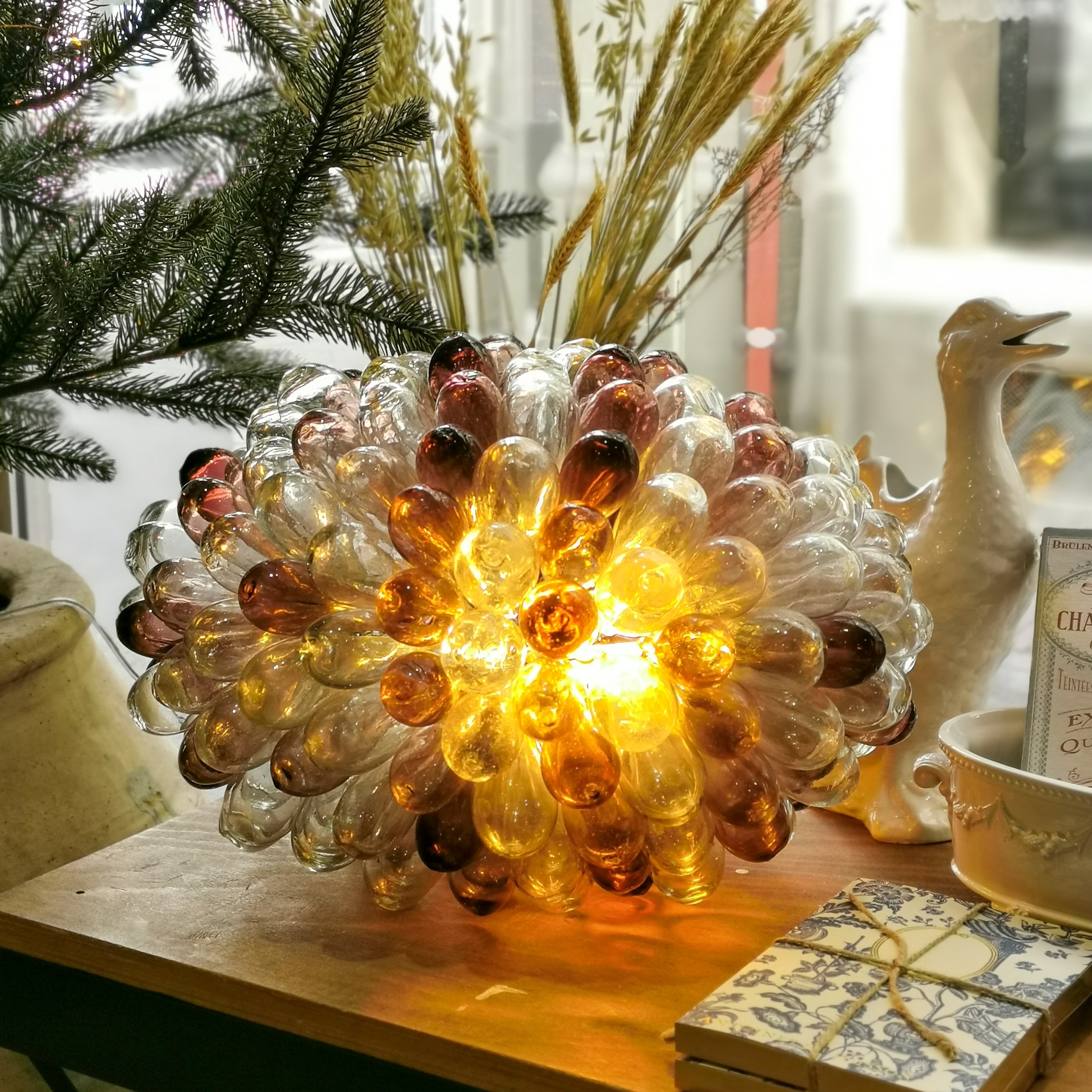 Lampe-grappe-multicolore-S3-verre-soufflé-syrie1