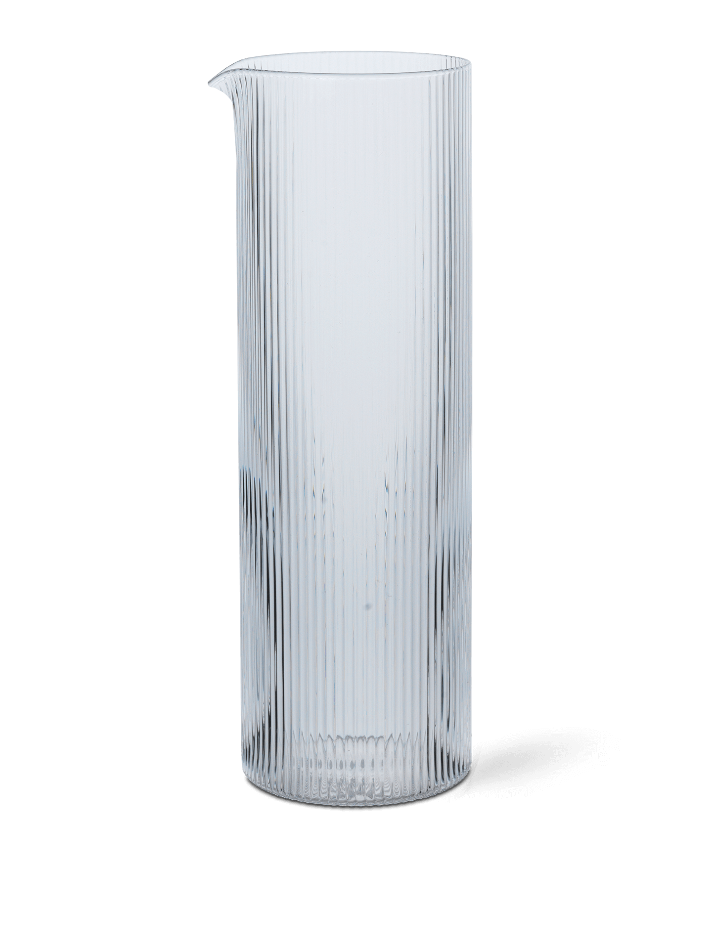 carafe-eau-verre-transparent-ripple-water-jug-ferm-living