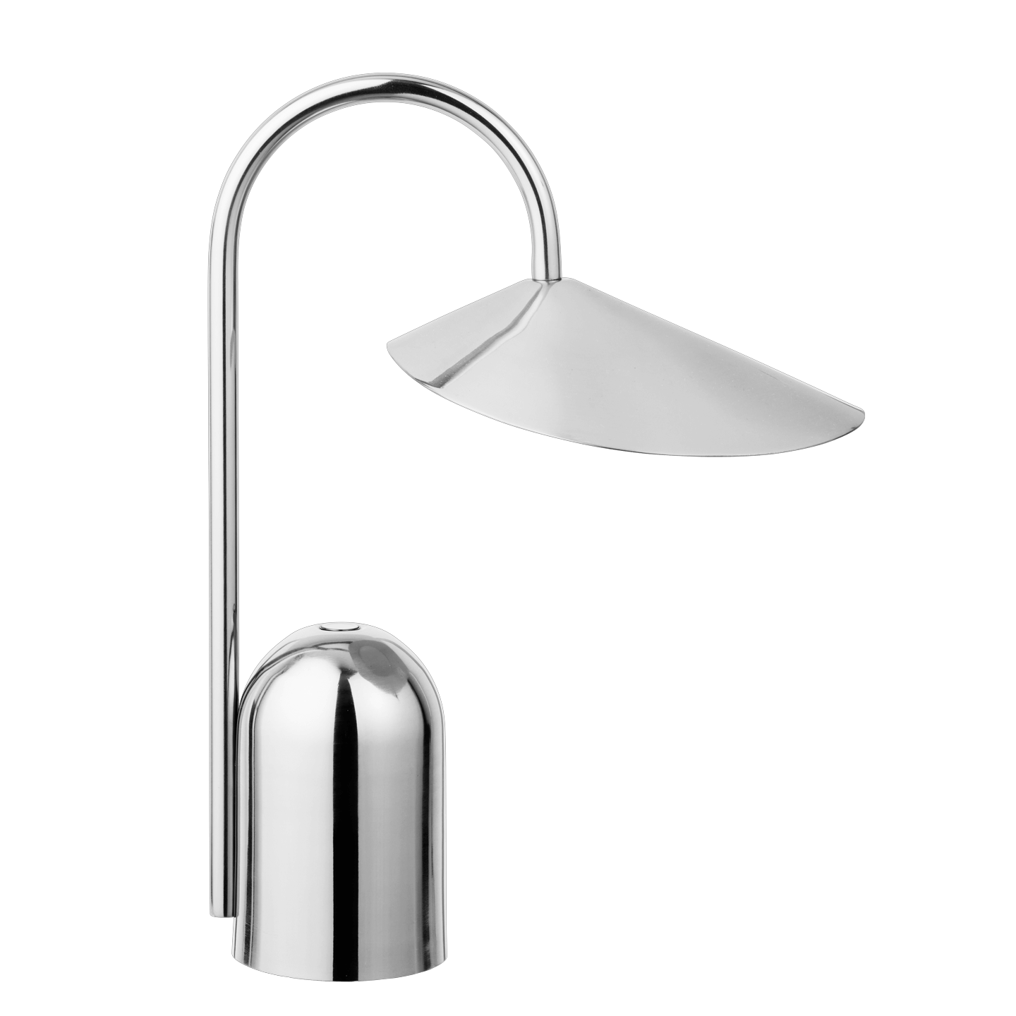 lampe-portable-arum-acier-inoxydable-ferm-living