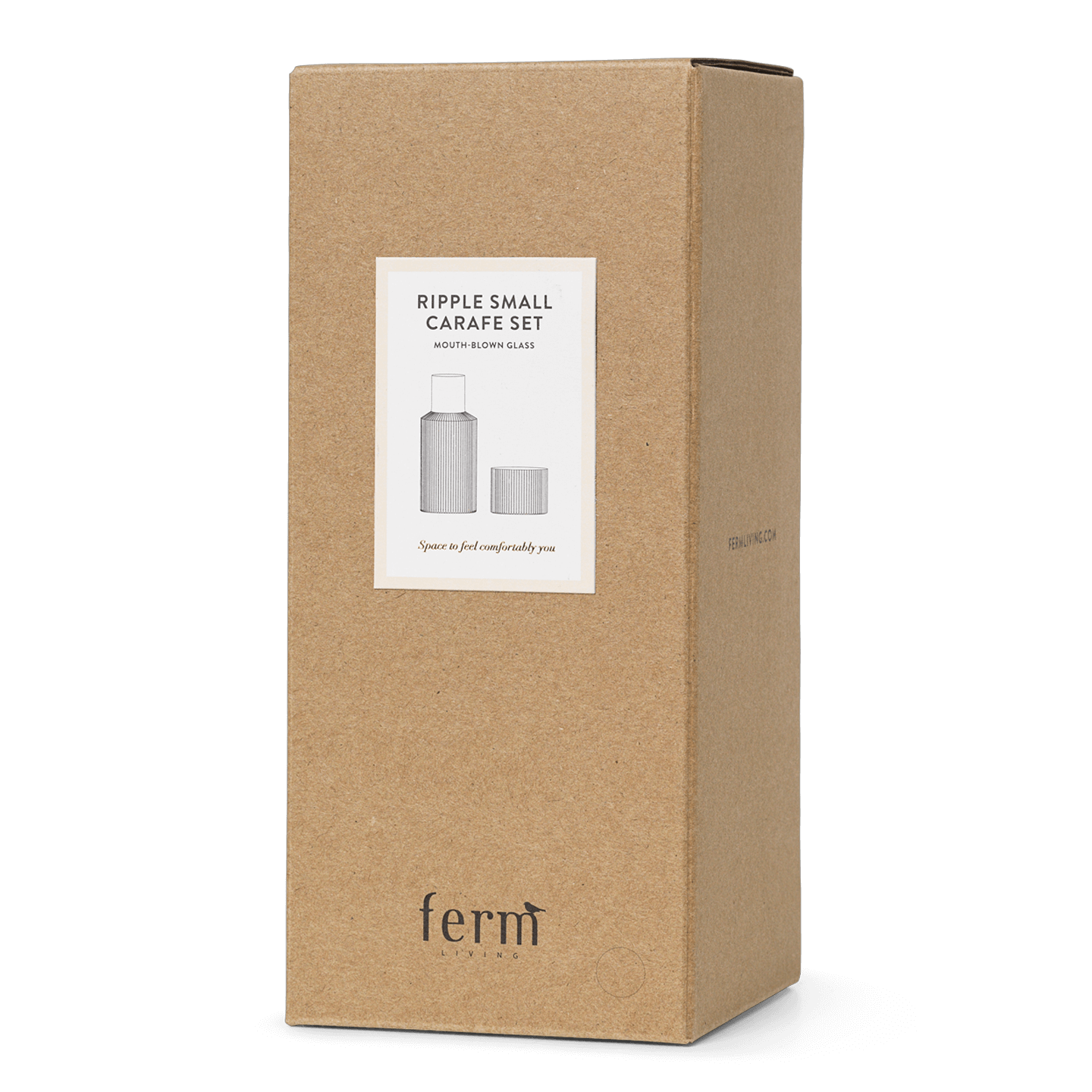 ensemble-carafe-verre-transparent-ripple-ferm-living4
