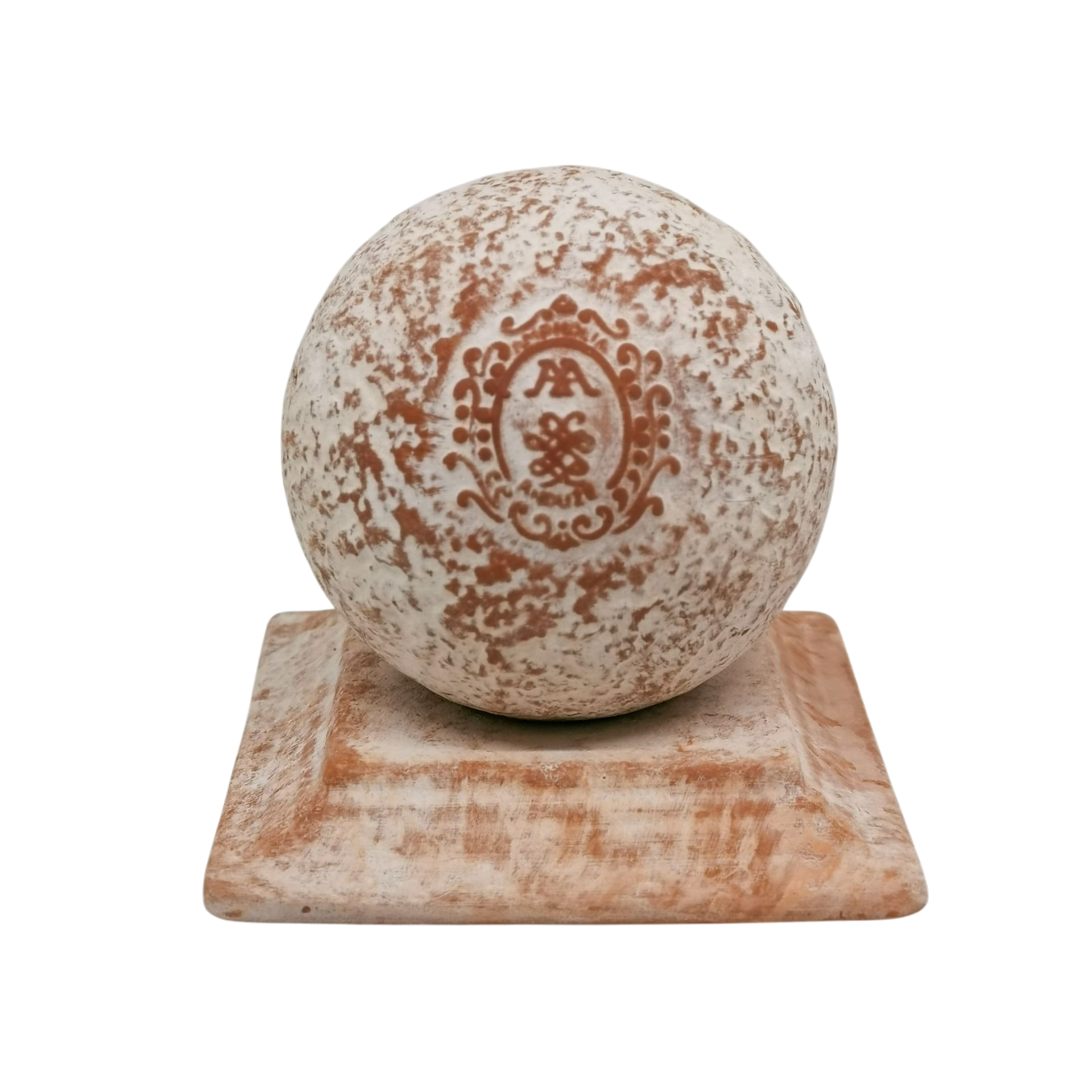 boule-terre-cuite-parfumee-socle-anduze-ampholia-fragance-miel-fleur-d-oranger-sans-fond