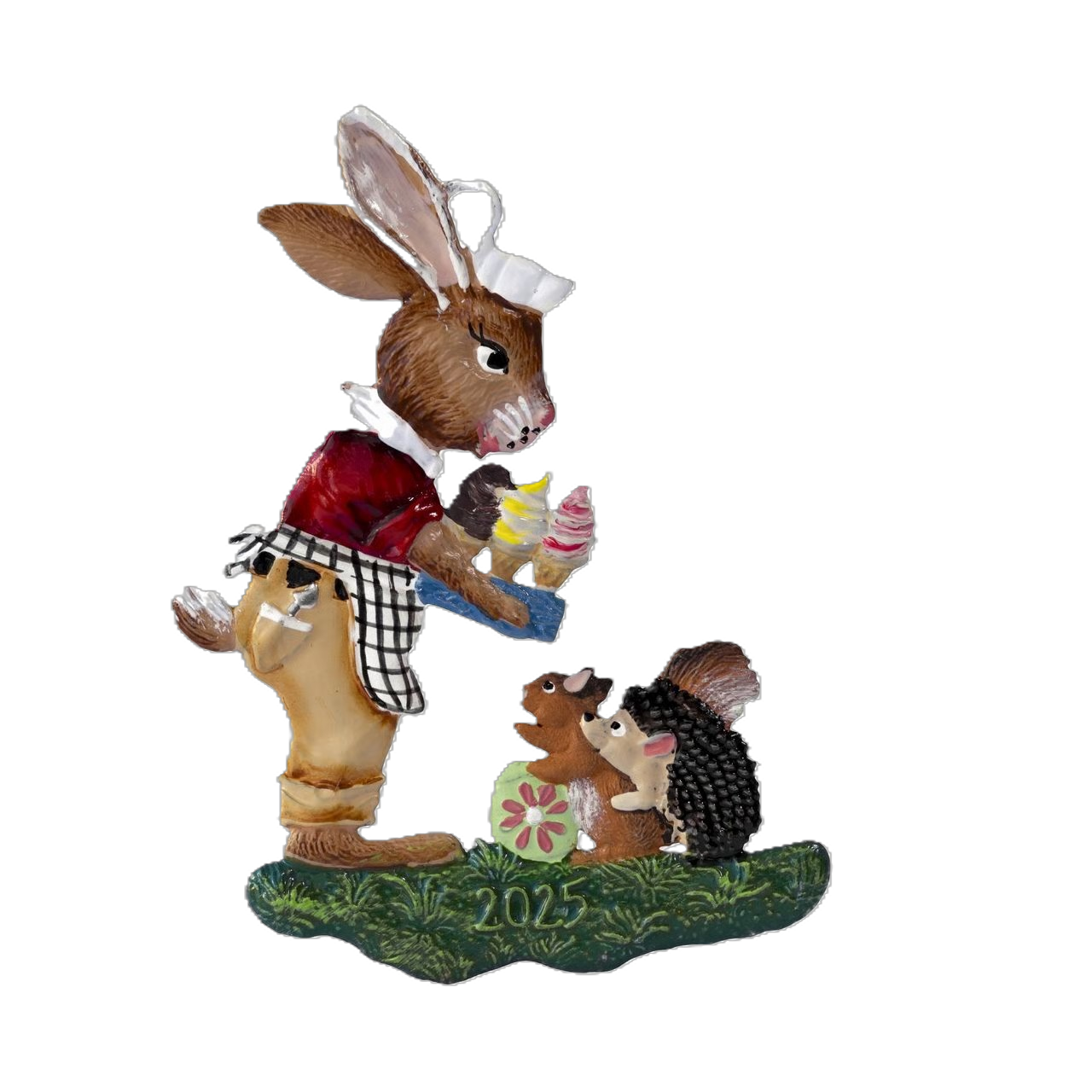 126125-BE-bauchladenhase-lapin-glacier-decoration-pâque-etain-suspension-wilhelm-schweizer