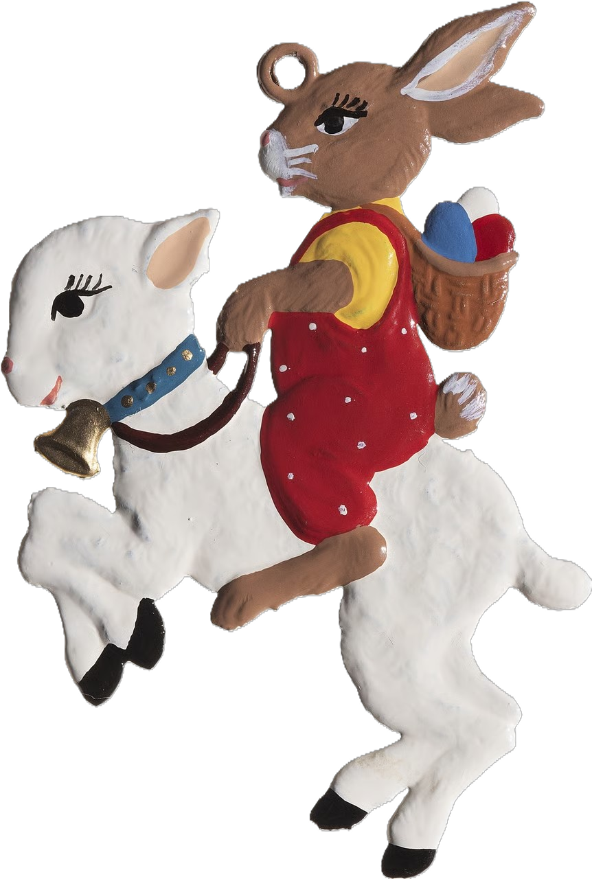 12645-BE-Hase-reitet-auf-osterlamm-lapin-sur-agneau-de-paques-décoration-etain-suspension-wilhelm-schweizer-1