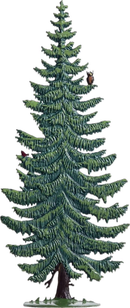 4108-BE-tanne-schmal-sapin-elance-chouette-decoration-etain-wilhelm-schweizer