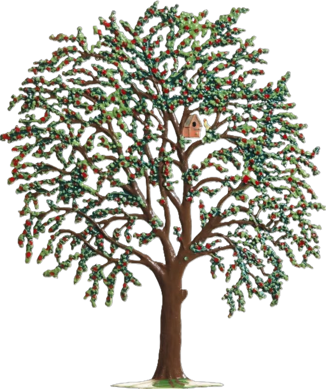 4305K-BE-Kirschbaum-mit-kirschen-cerisier-cerises-decoration-etain-wilhelm-schweizer