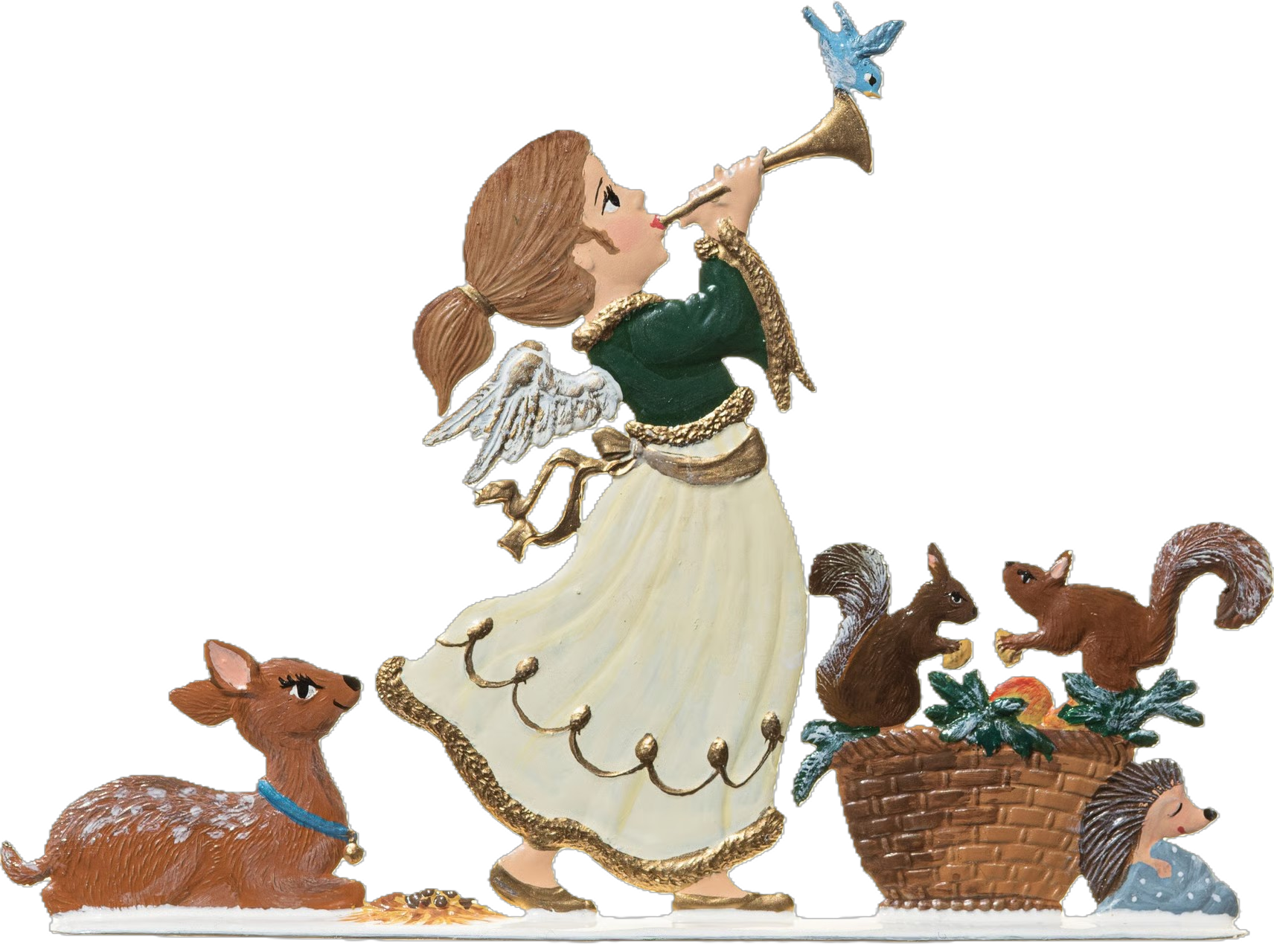 11317-BE-engel-mit-tierfreunden-ange-animaux-foret-decoration-noel-etain-wilhelm-schweizer