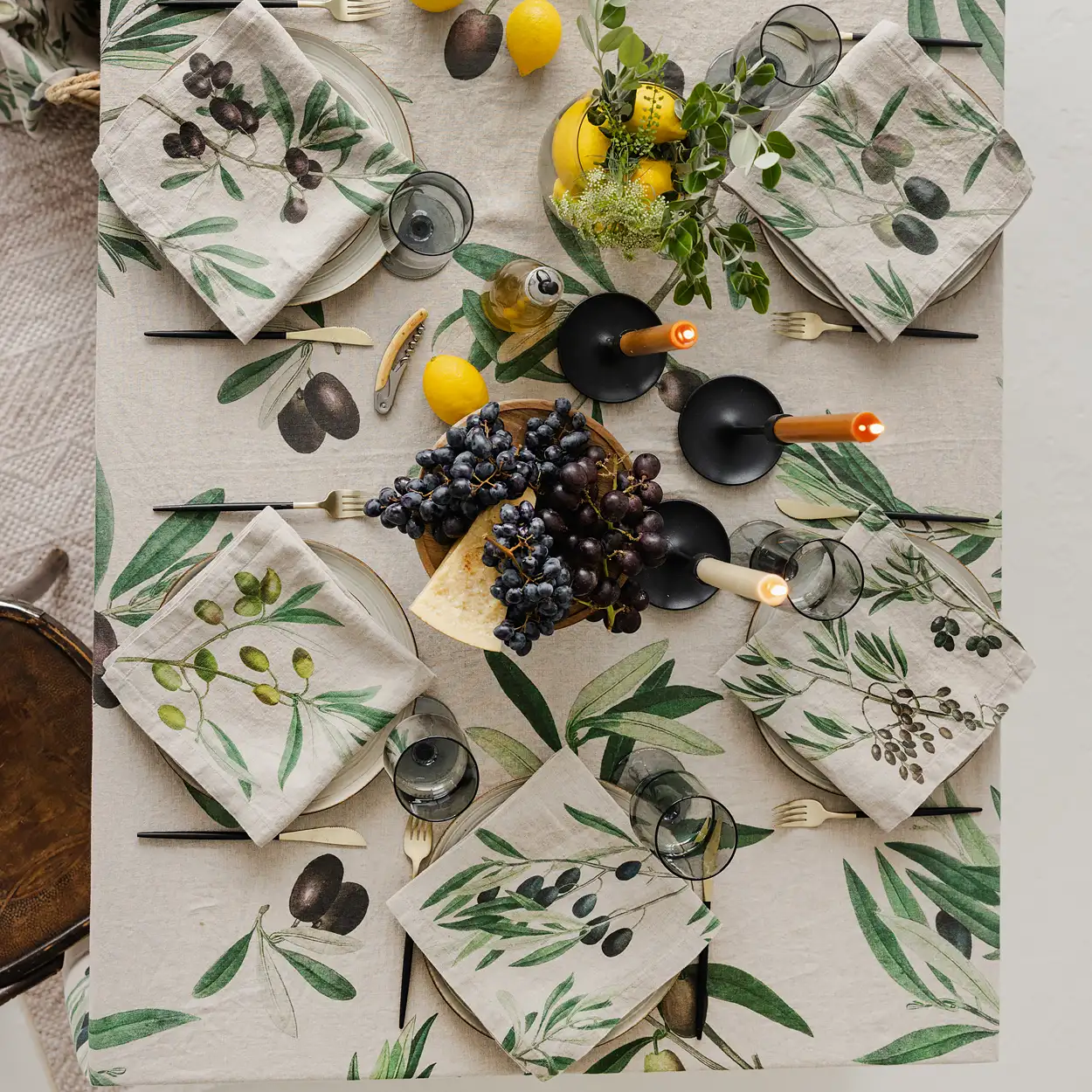 3002SU-ONP6-napkins-linen-serviette-table-lin-natrurel-olives