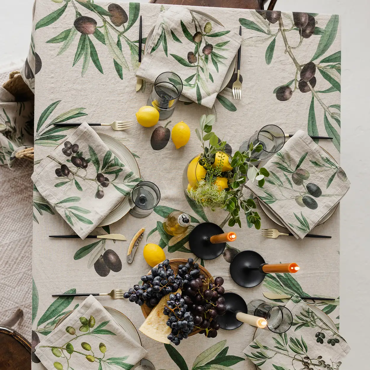 3002SU-ONP6-napkins-linen-serviette-table-lin-natrurel-olives-3