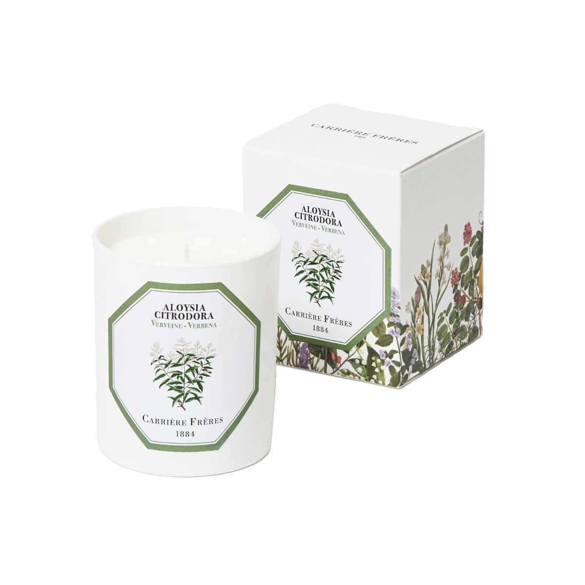 Bougie verveine 1